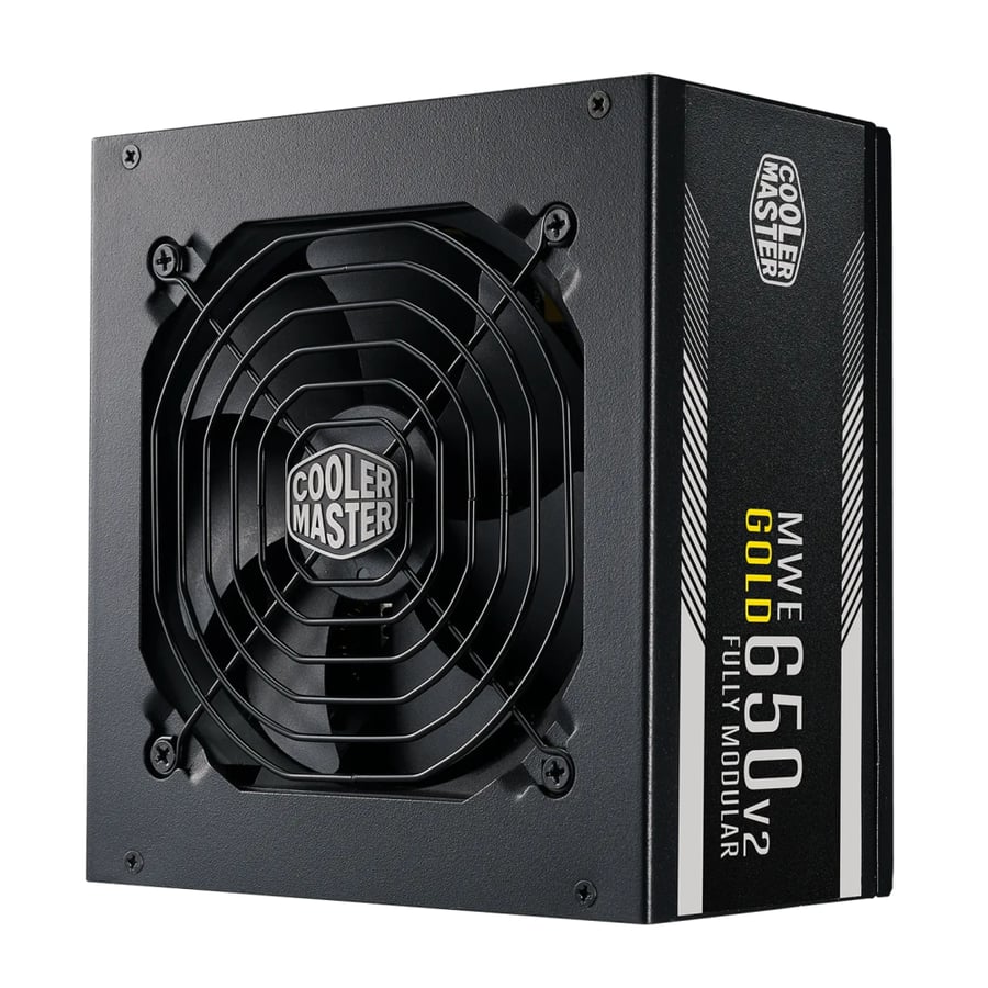 COOLER MASTER MWE GOLD 650 V2 80 PLUS GOLD FULL MODULAR POWER SUPPLY