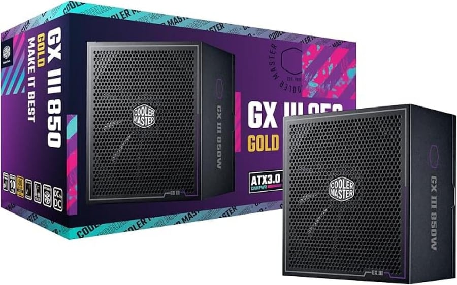 Cooler Master GX III Gold 850W ATX3.0 Full Modular Power Supply 850W