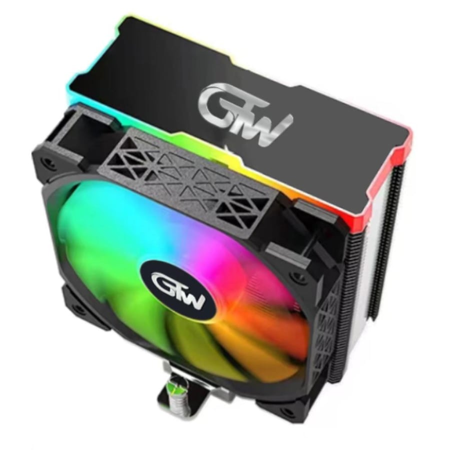 GTW CPU Fan Cooler Black G41 ARGB