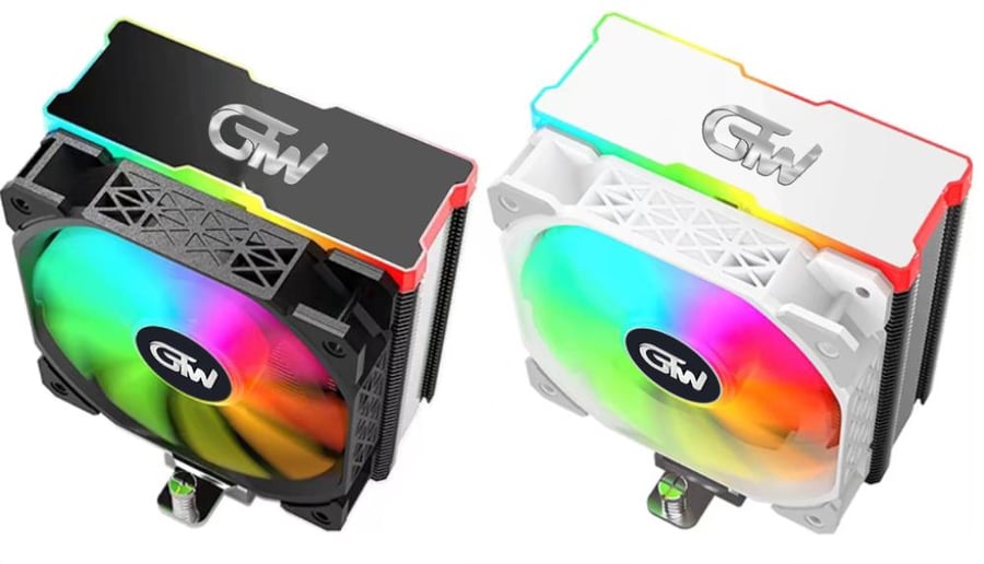 GTW CPU Fan Cooler Black G41 ARGB