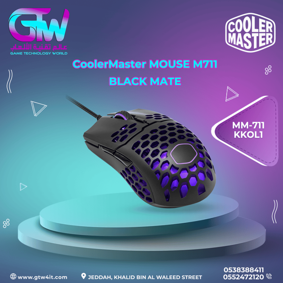 CoolerMaster MOUSE M711 BLACK MATE
