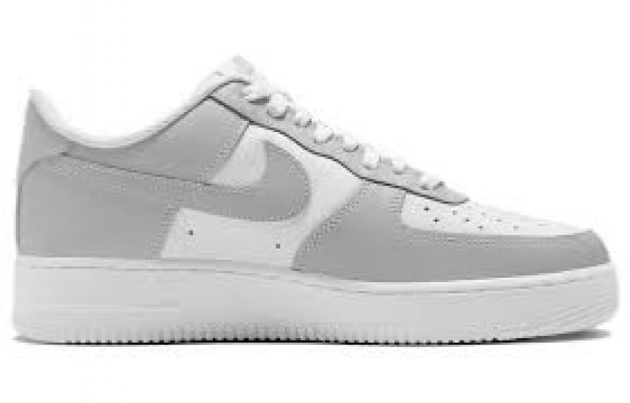 Grey And White Bring A Calm Vibe To The Nike Air Force 1
