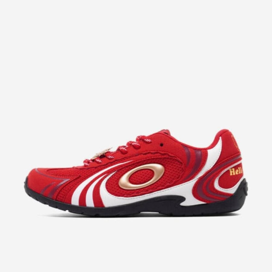 OLD ORDER Turbo Lite Racing Trainers - Scarlet Red
