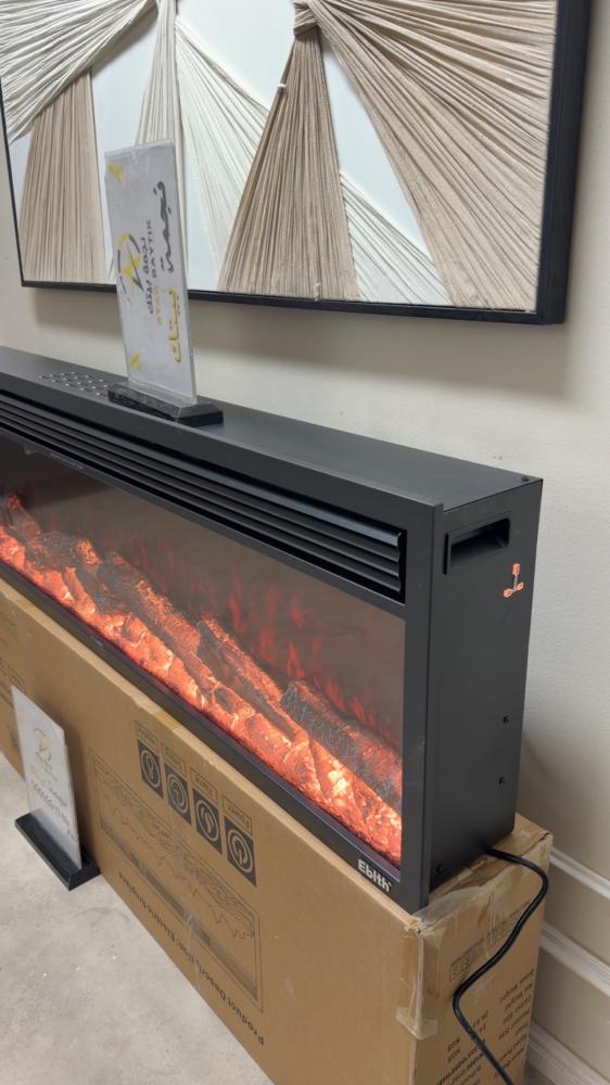 Electric heater device without decoration