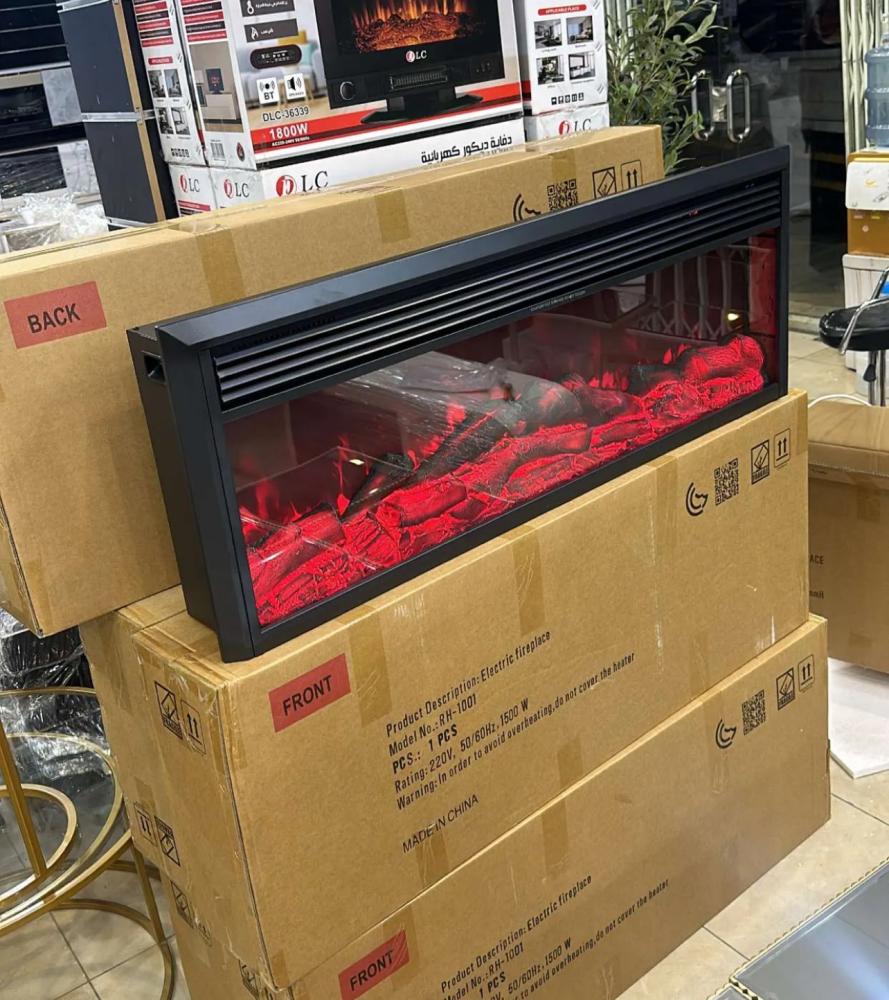 Electric heater device without decoration