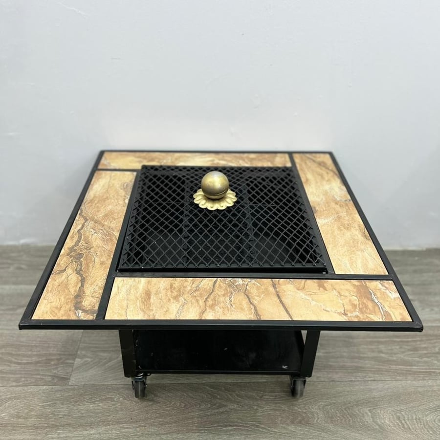Iron brazier