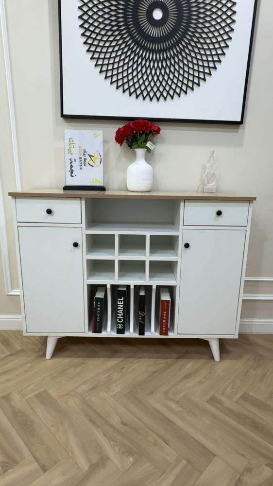An elegant and practical coffee corner