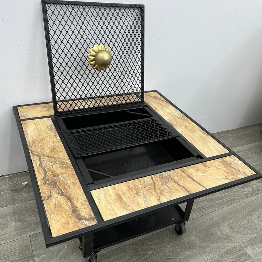 Iron brazier