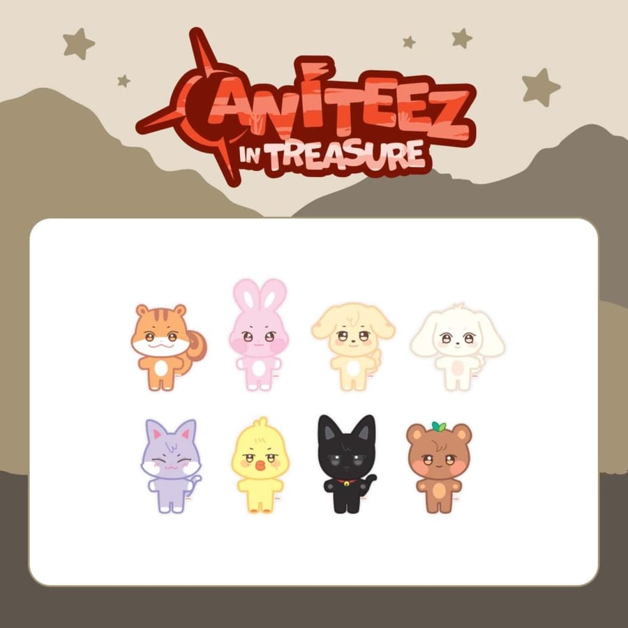 ATEEZ [ANITEEZ IN TREASURE] (PLUSH DOLL)