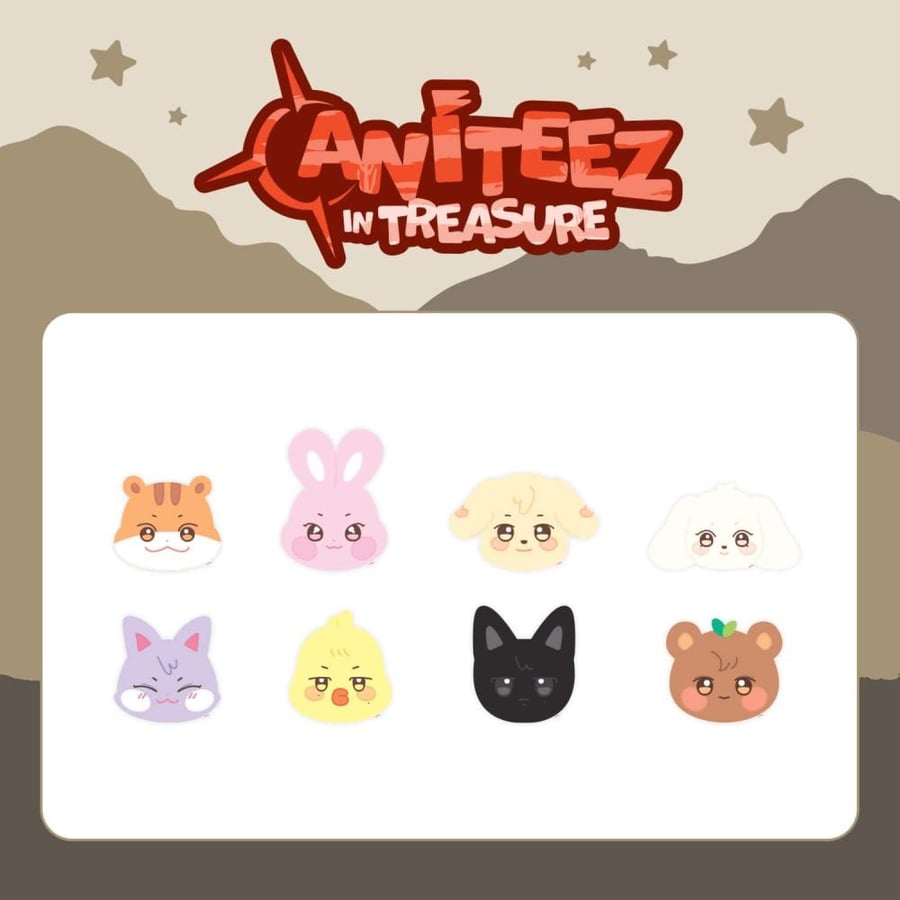 ATEEZ [ANITEEZ IN TREASURE] (PLUSH CUSHION)