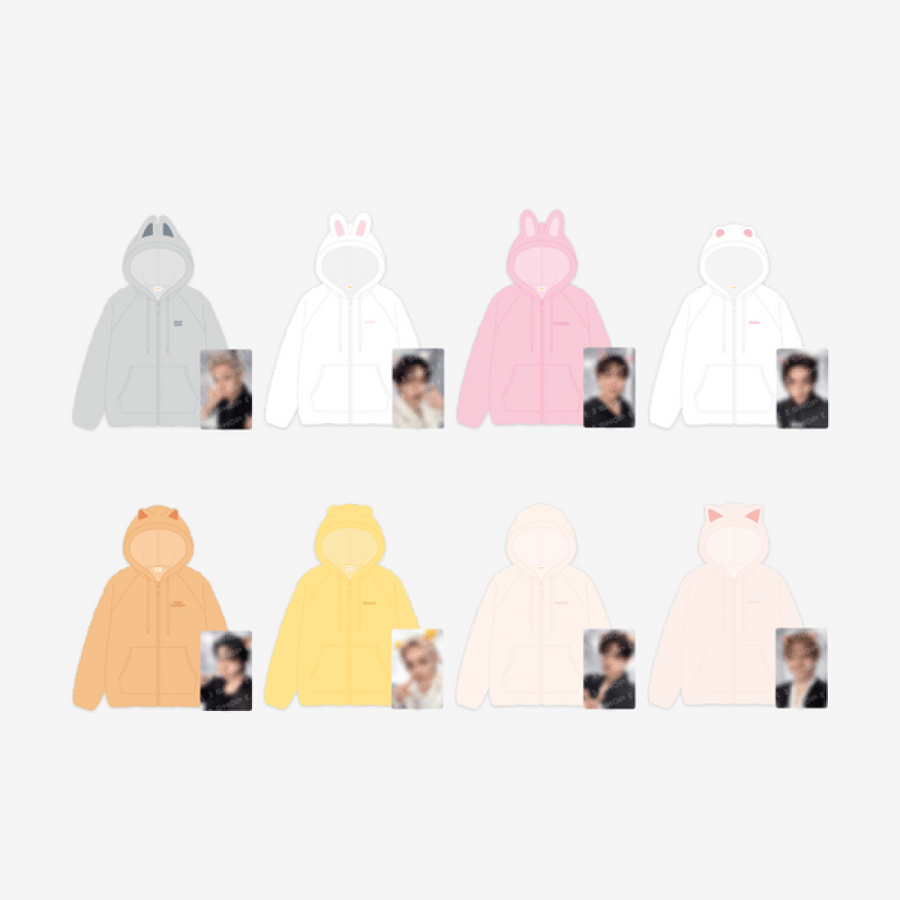 Stray Kids – [RUN IT] SKZOO FLEECE HOOD ZIP-UP