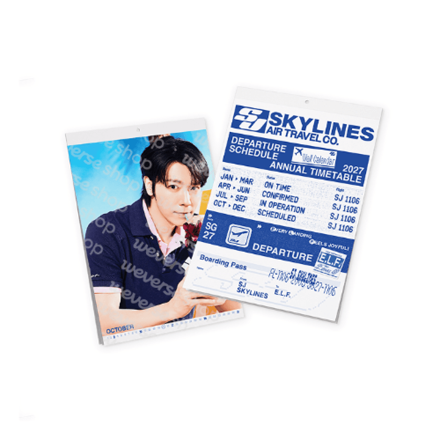 SUPER JUNIOR – 2027 Season’s Greetings (Wall Calendar)