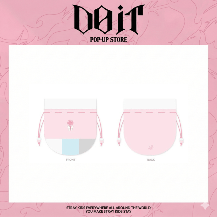 STRAY KIDS - DO IT POP UP STORE OFFICIAL MD LUCKY POUCH
