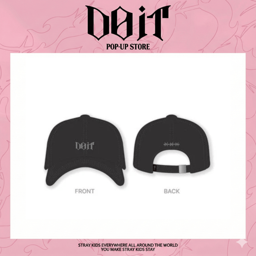 STRAY KIDS - DO IT POP UP STORE OFFICIAL MD BALL CAP