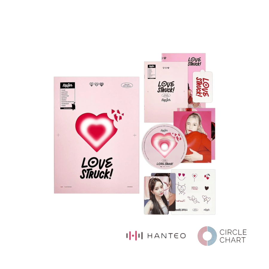 Kep1er- 4th Mini Album [LOVESTRUCK!] (Random Ver.)