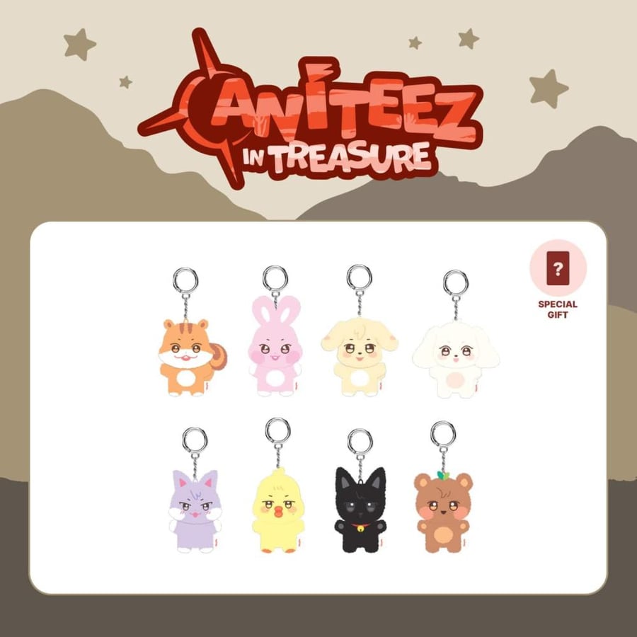 ATEEZ [ANITEEZ IN TREASURE] (MINI PLUSH)