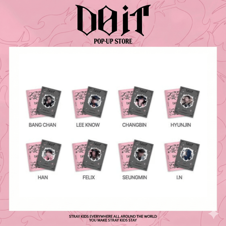 STRAY KIDS - DO IT POP UP STORE OFFICIAL MD MINI STICKER BOOK