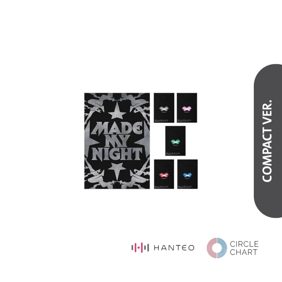 LE SSERAFIM – 2nd Single Album ‘Made My Night’ (COMPACT Ver.) (Random)