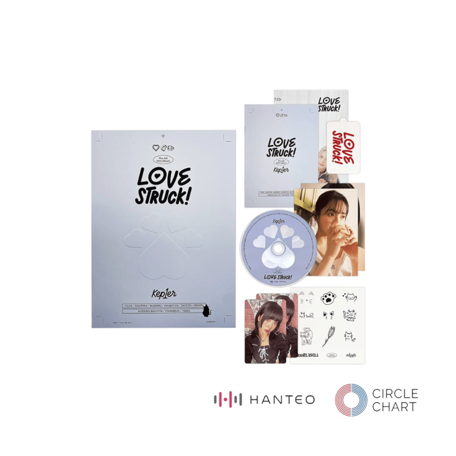 Kep1er- 4th Mini Album [LOVESTRUCK!] (Random Ver.)