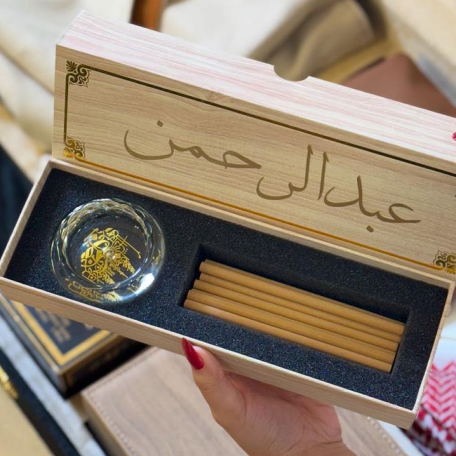 بخور كمبودي فاخر أعواد لمسة تطريز