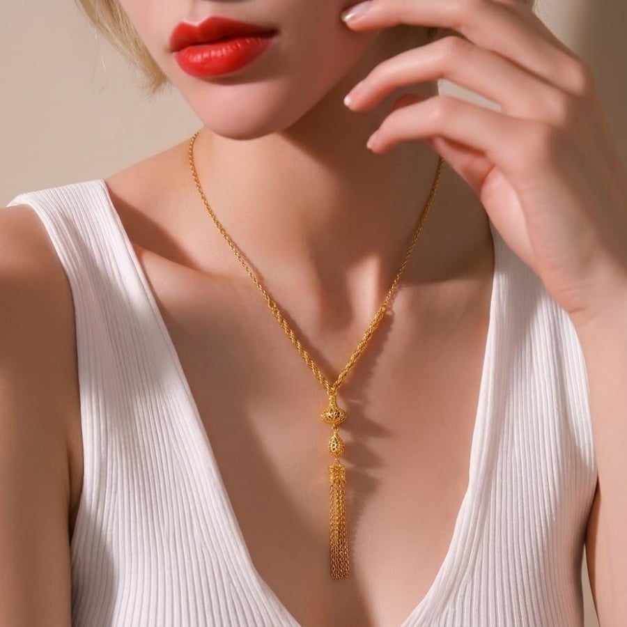 سبحة ذهب عيار 21 وزن 1.96 جرام
