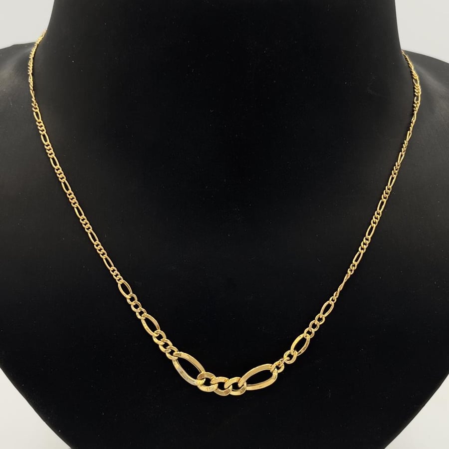 سلسال ذهب عيار 18 وزن 1.90 جرام