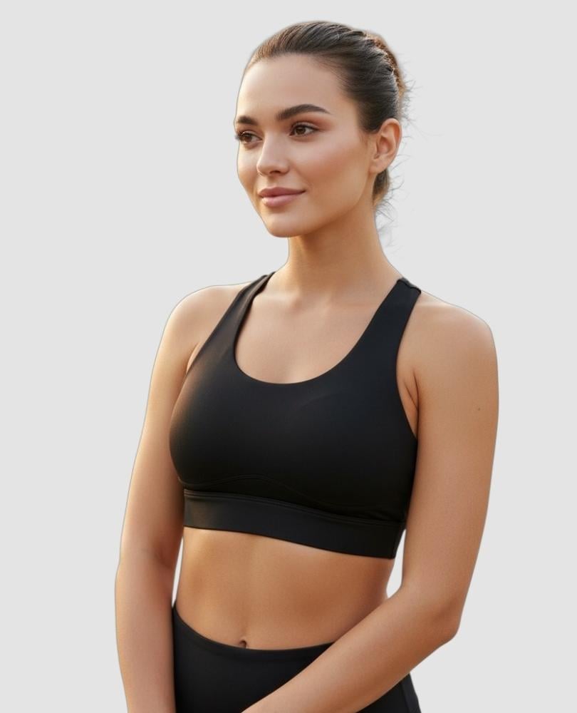 01 High Impact Sport Bra - Black