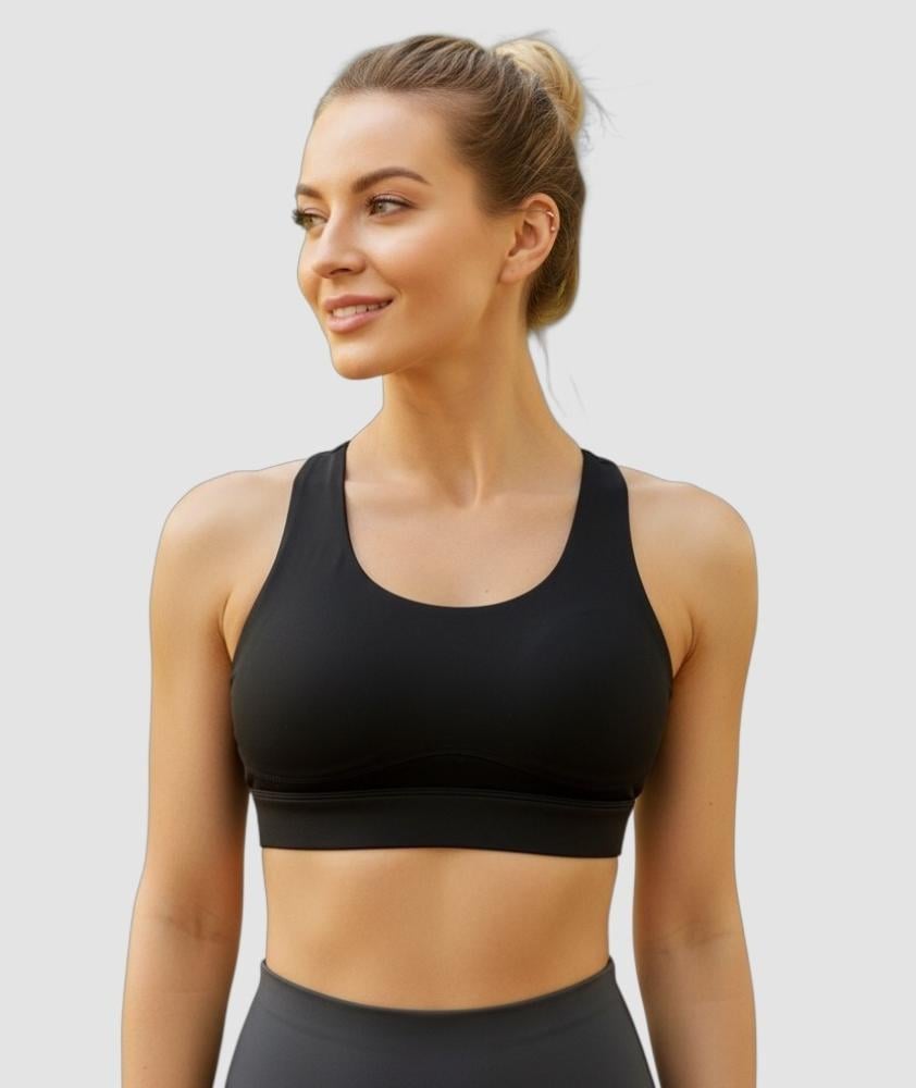 01 High Impact Sport Bra - Black