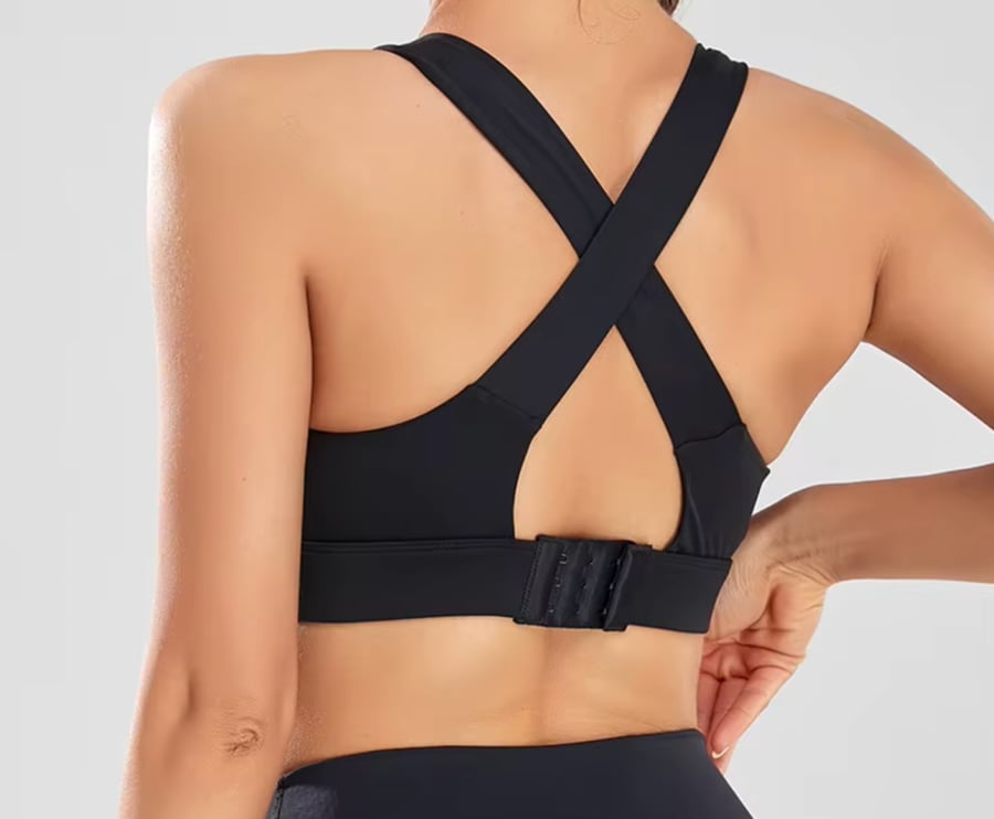 01 High Impact Sport Bra - Black