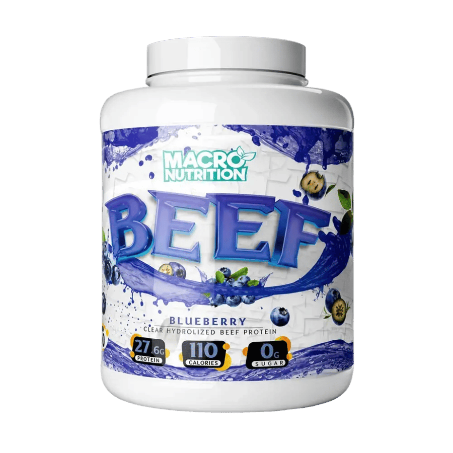 بروتين بيف ماكرو نيوترشن MACRO NUTRITION BEEF | بروتين لحم بقري متحلل | 27.6 جرام بروتين