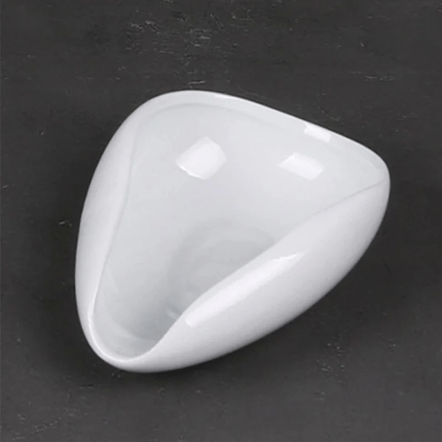 White coffee plate