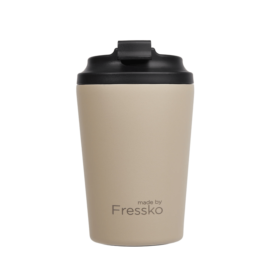 كوب حافظ حرارة فريسكو مق Fressko المطلي بالسيراميك من الداخل للقهوة والمشروبات الساخنة والباردة