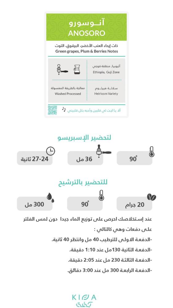 آنوسورو- محمصة كفة 250g