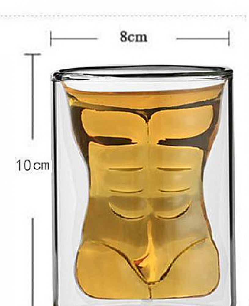 Double glass espresso cup 160 ml suitable for coffee and cold drinks