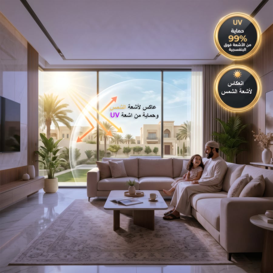 تظليل مخلوط (نيكل وأسود) - 27.5 متر
