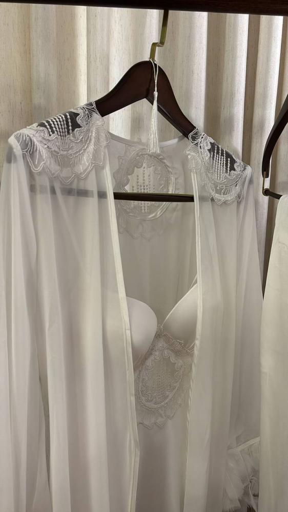 Luxury three-piece pajama set