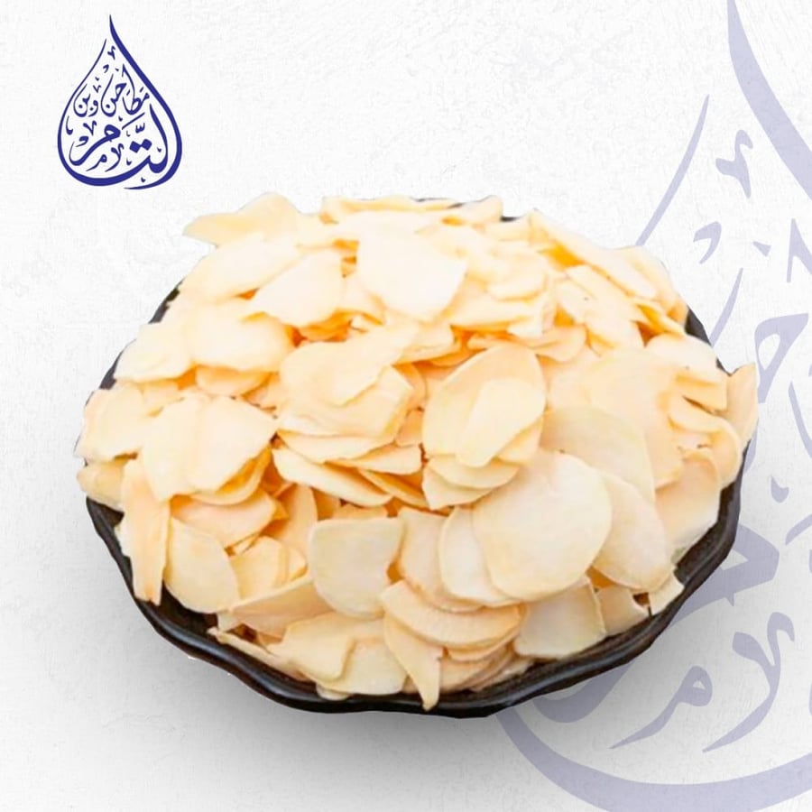 ثوم مجفف شرائح 250 جرام