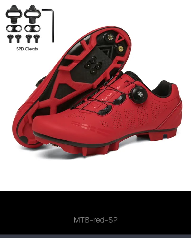 Men's cycling shoes, flat sports shoes, clip-on pedal shoes, mountain biking sports shoes