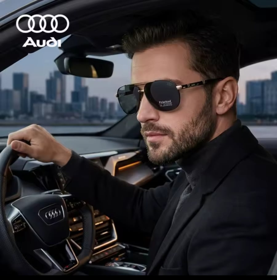 نظارات AUDI الشمسية الفاخرة (رجالي