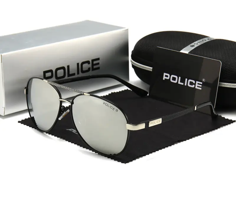 Men and women sunglasses, brand POLICE, eye design, semi rimless classic men's sunglasses, Oculos de Sol UV400