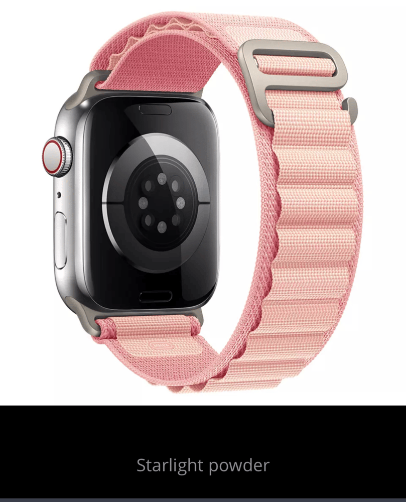 Apple Watch bracelet decorated
