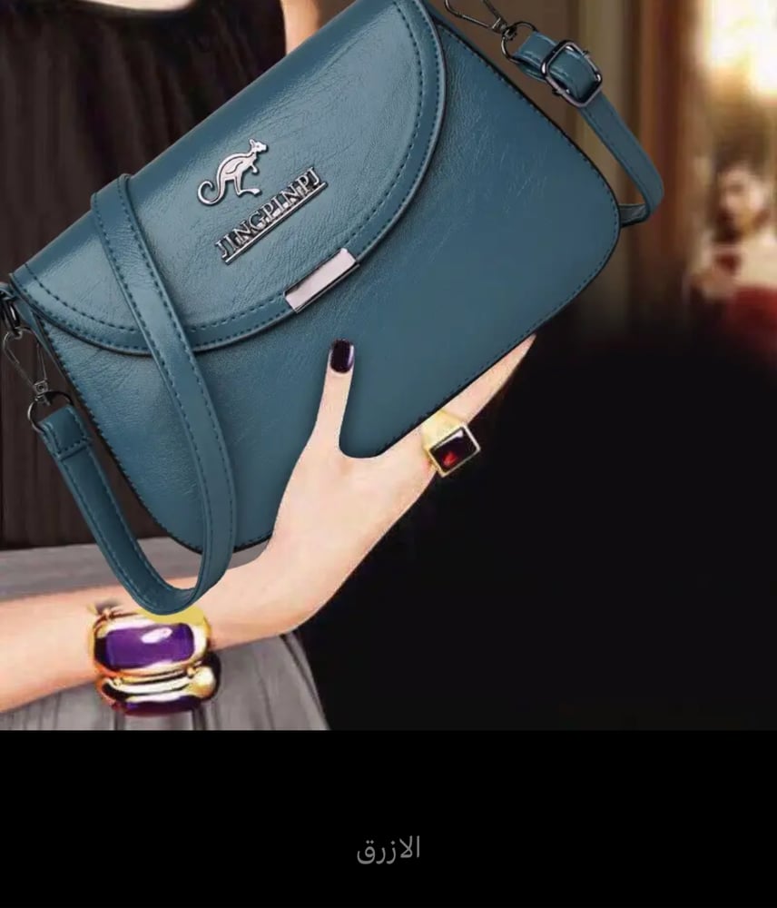 Elegant soft leather shoulder bag from Kross classic Italian style