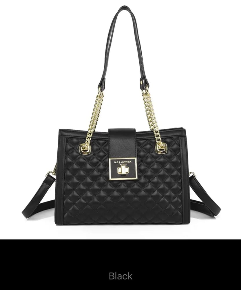 Lingge large capacity shoulder bag Messenger chain handbag luxury elegant bag Louis