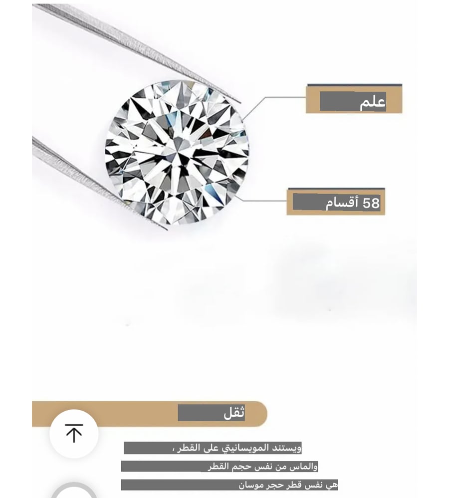 ‎خاتم مويسانيتي كلاسيكي ملون للنساء ، صنف الزفاف ، أزرق وأخضر ، موضة الحفلات ، S925 فضة