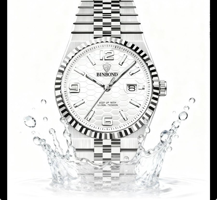 ساعة كوارتز رجالية الأصلية المستوحاة من ROLEX