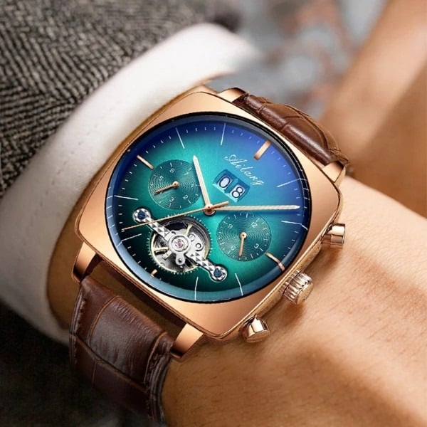 2022 AILANG famous brand watch automatic watch luxury chronograph water-resistant men's fashion watch