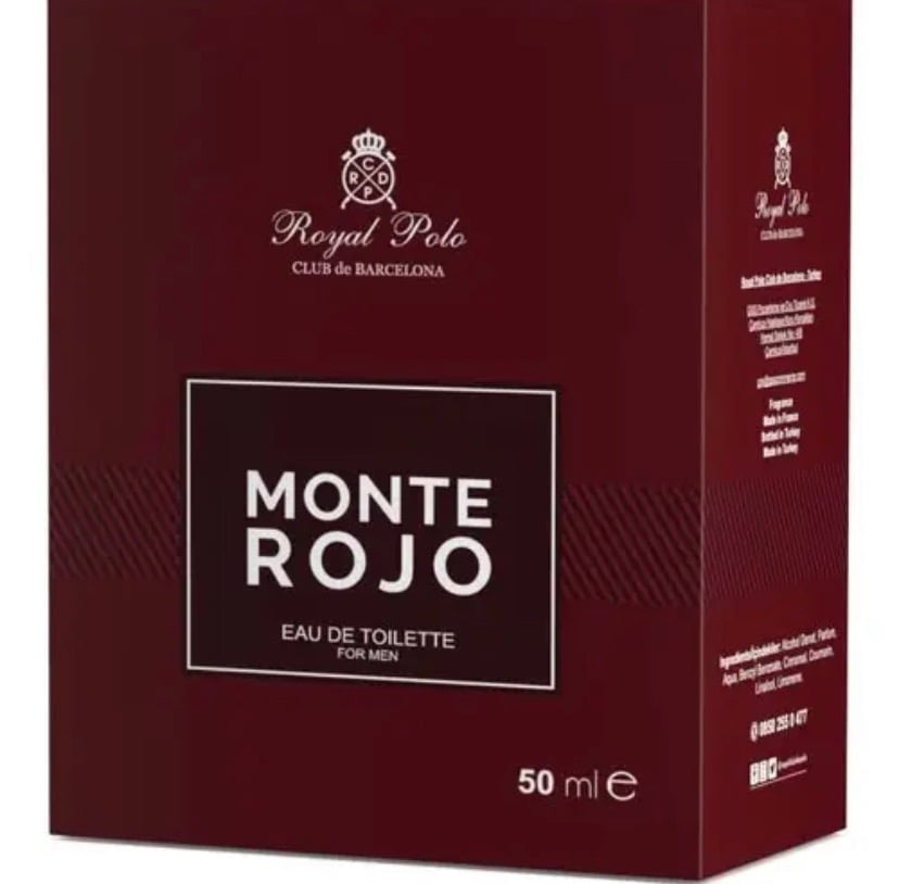 رويال كلوب دي بولو برشلونة شنت روجو 50 مللي EAU De PARFUM عطر رجالي شاب بوي Parfümü العالمية Bakliye الروائح الخشبية