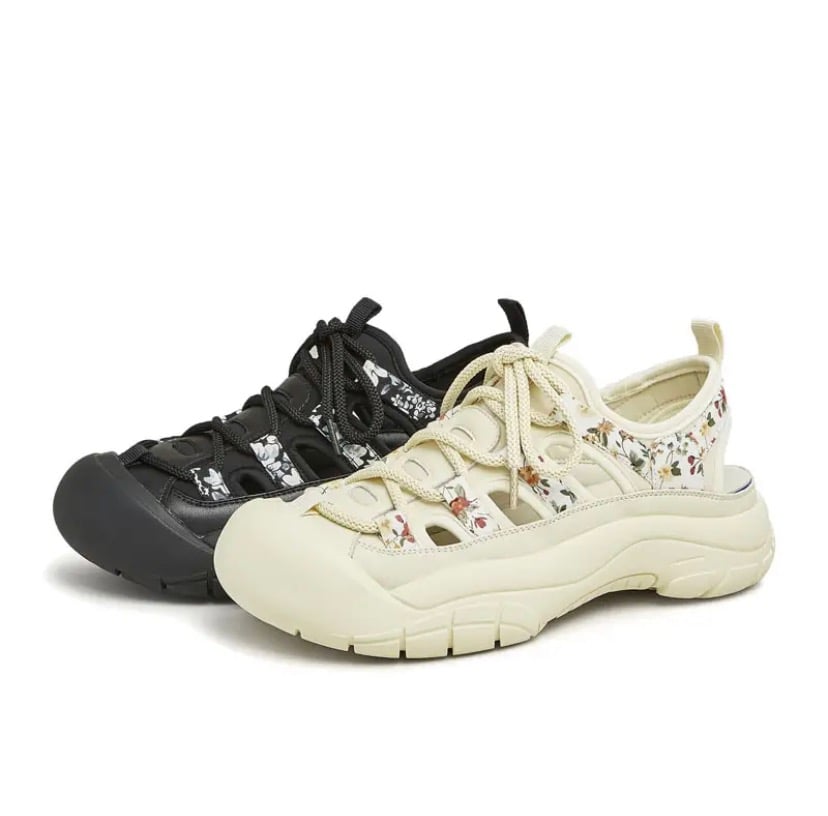 Platform women's sports casual for summer 2023 running shoes for walking women's new thick beach shoes