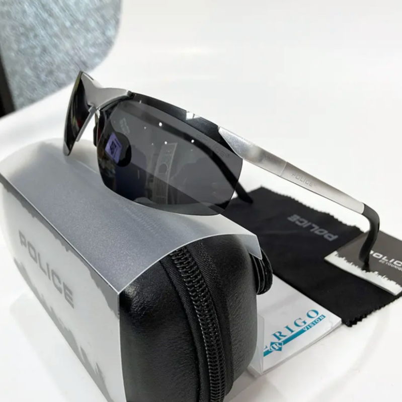 Men and women sunglasses, brand POLICE, eye design, semi rimless classic men's sunglasses, Oculos de Sol UV400