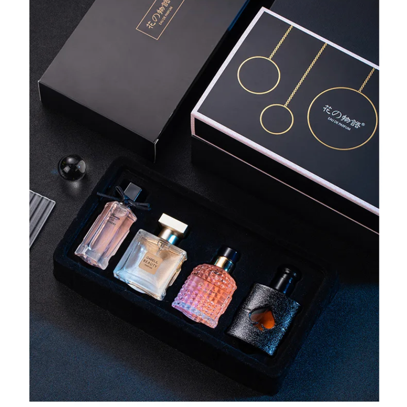 طقم عطور نسائي من روائح الازهار